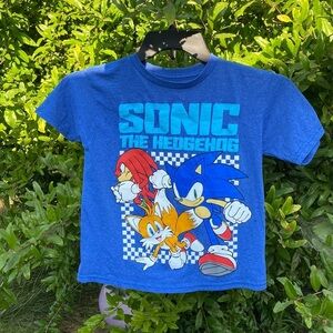 Sonic The Hedgehog Sega Boys Tee Shirt size XS 6-7
